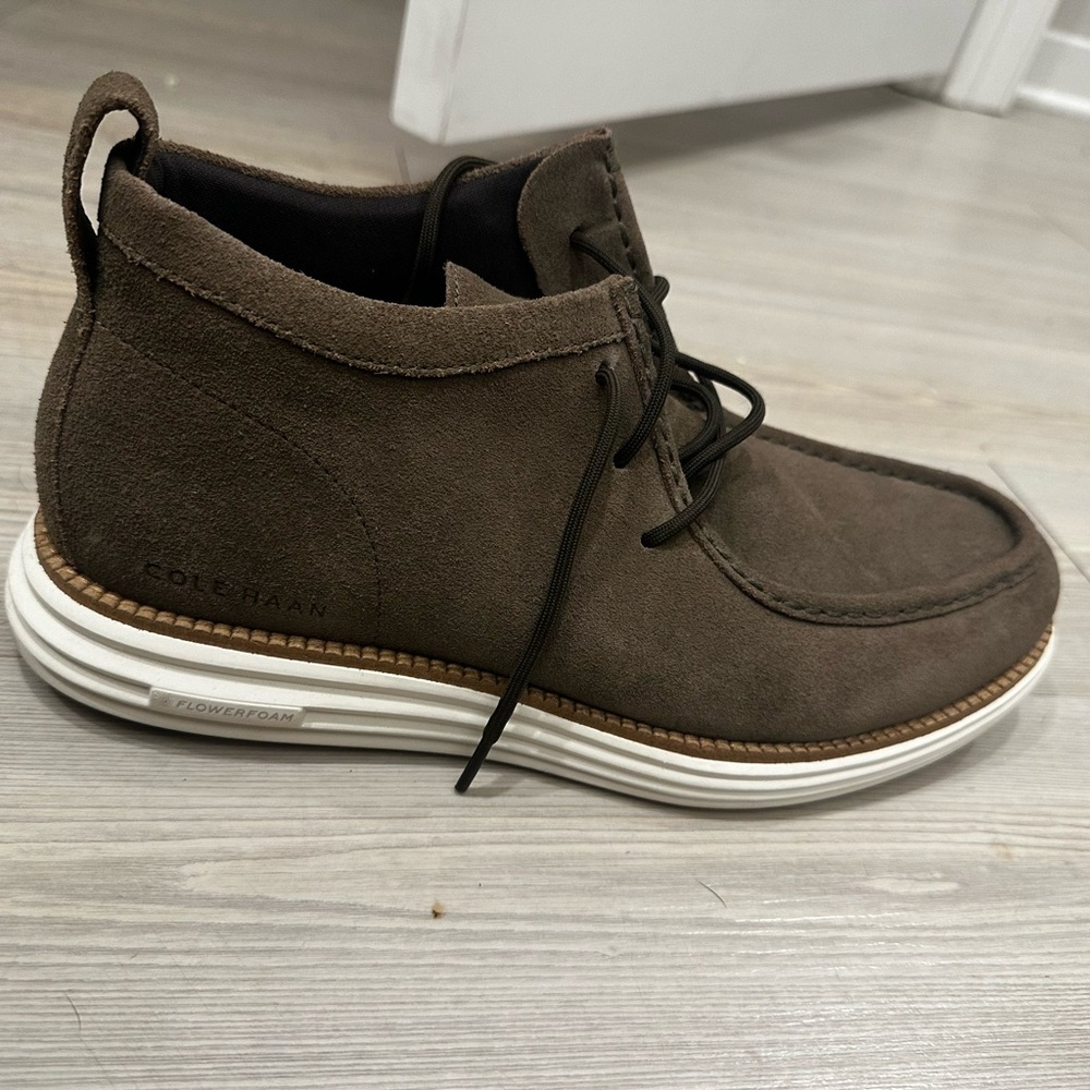 Cole Haan Men's Dark Brown Chukka Boots
